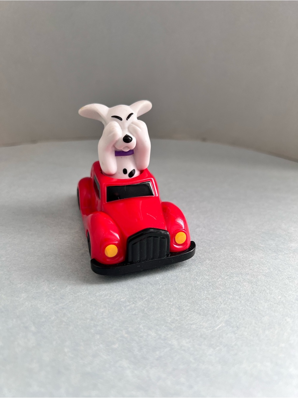McDonalds Happy Meal Toy Disneys 101 Dalmatian Dog in Rolling Vehicle